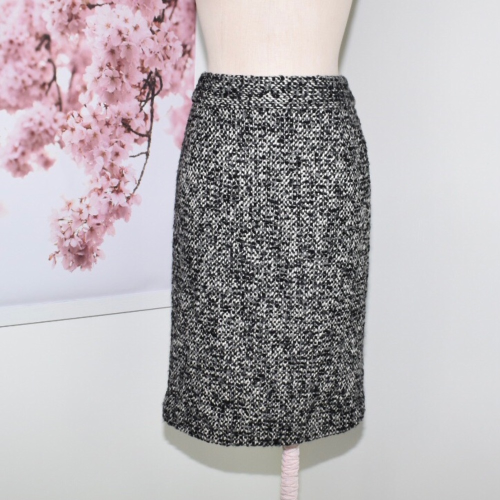 J Crew Tweed Wool Oona Pencil Skirt